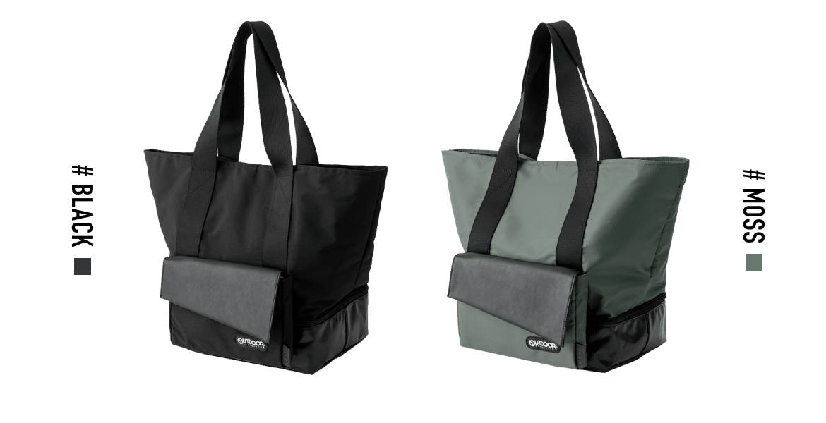防水底ポケット付きトートバッグ | MATO &times; OUTDOOR PRODUCTS