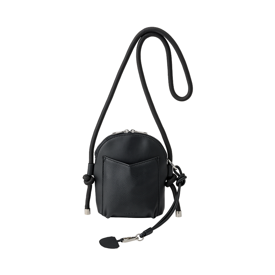 ZIPLINE PHONE BAG BLACK