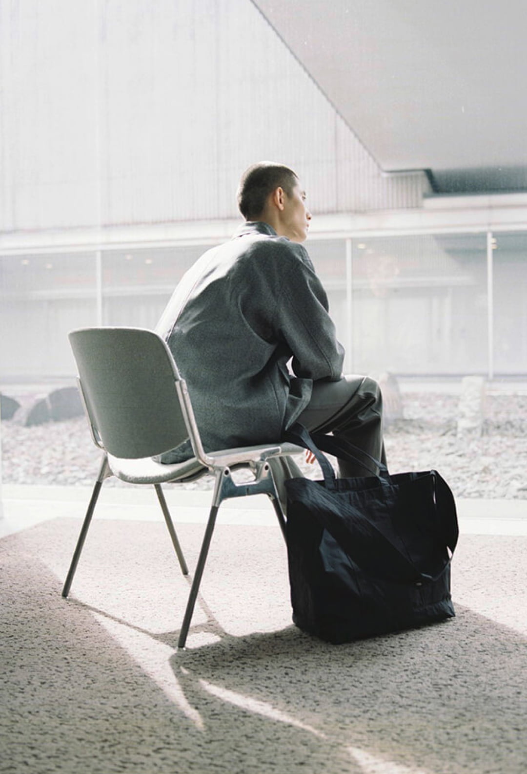 CONTAINER TOTE BAG | BLACK