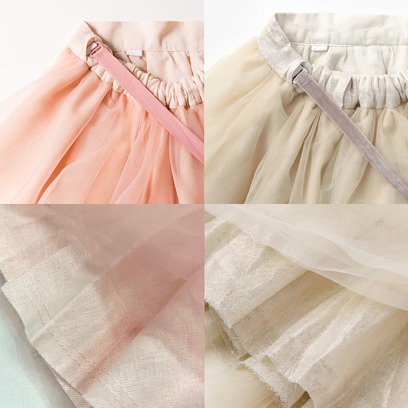 ベビー＆キッズ チュールスカート の違いサクラ、ピーチパフ