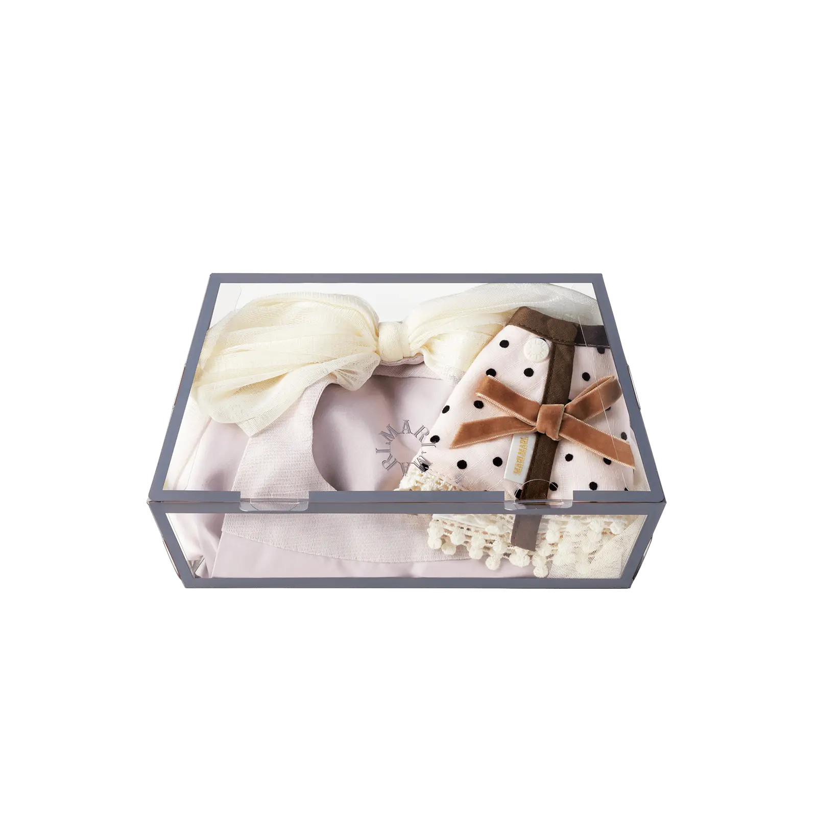 マールマール スタイ（名入れ刺しゅう可）＋お食事エプロン teppan box MSP1