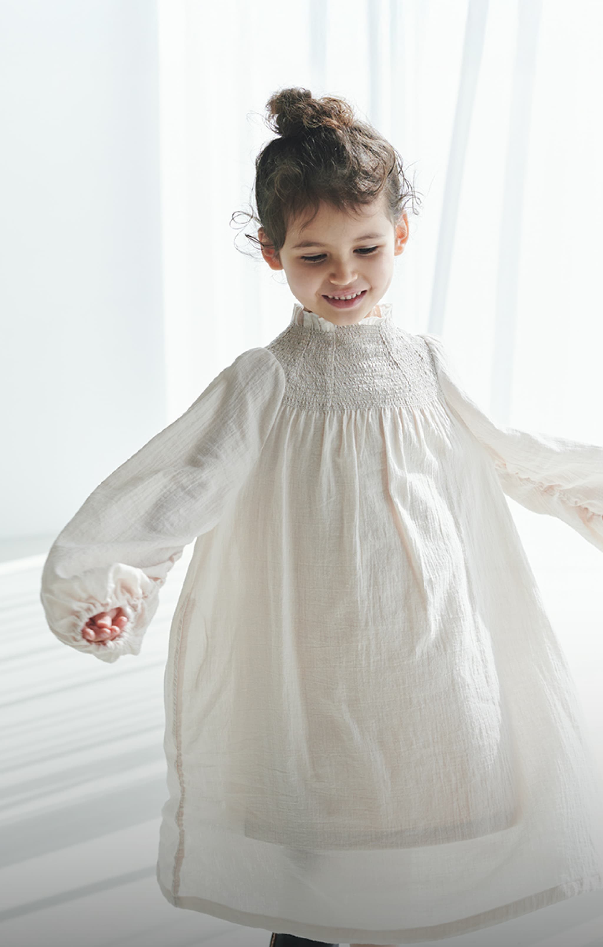 ワンピース dress 2 shirring pink