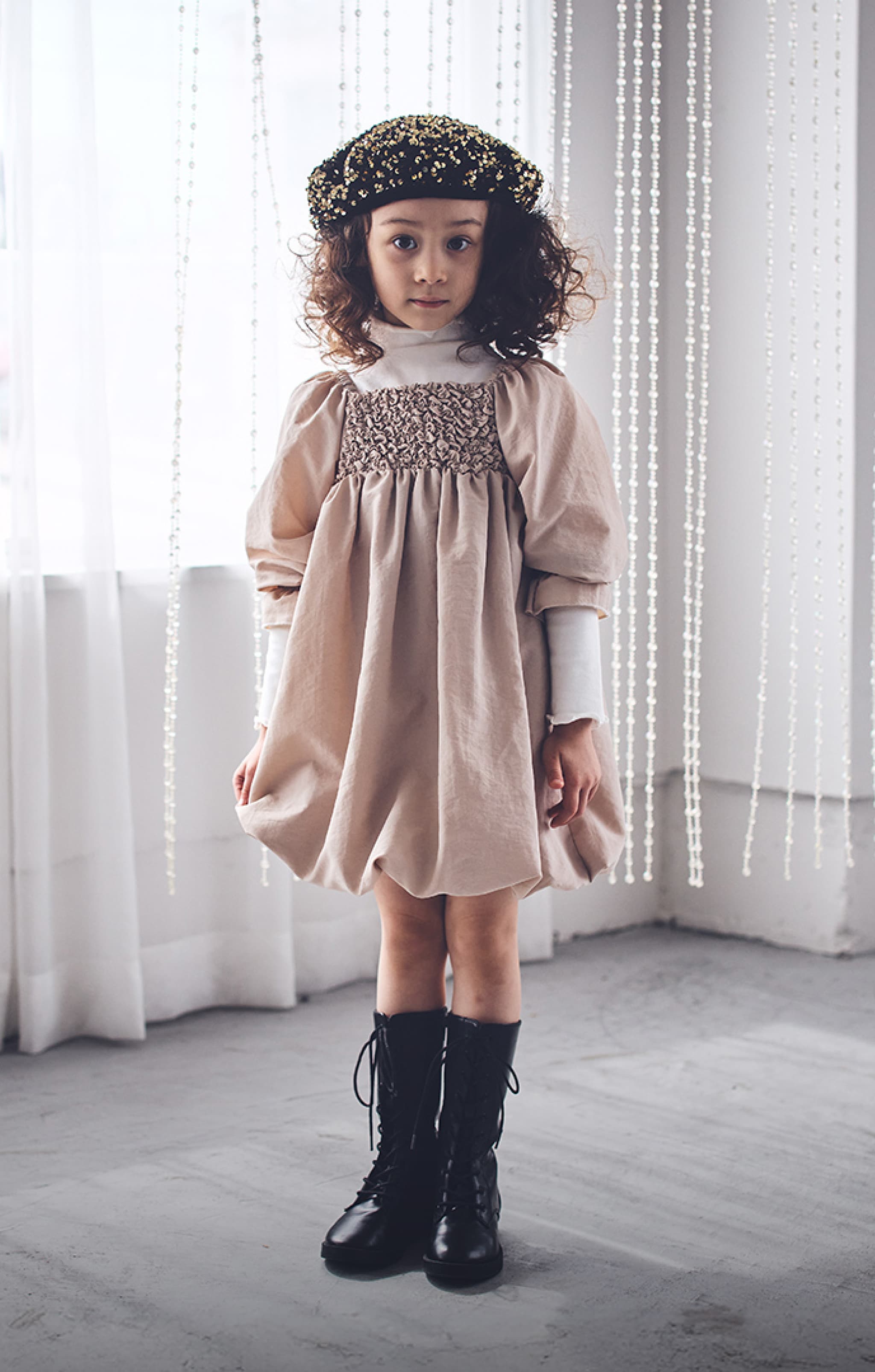 ドレス pompadour dress 2 beige