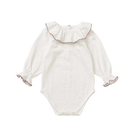 rompers series bodysuits pintuck frill
