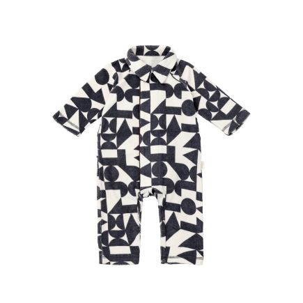 coveralls series calin & collon navy blocks