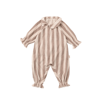 coveralls series calin & collon pink stripe