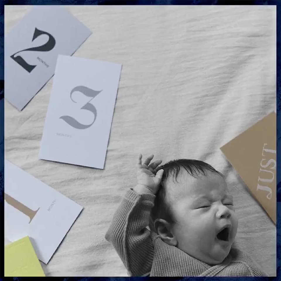 sundries series monthly card