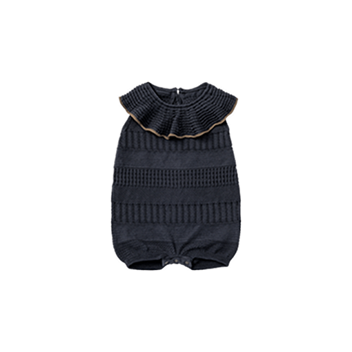 knit frill rompers ai