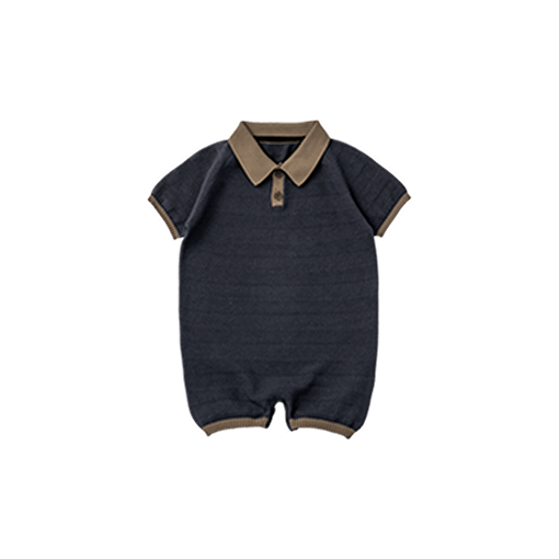 knit polo rompers ai
