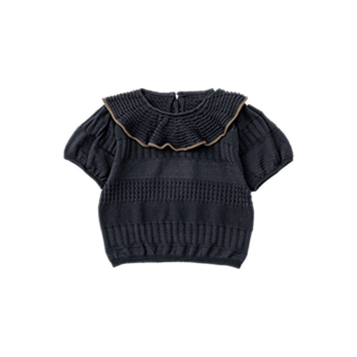 knit frill blouses ai