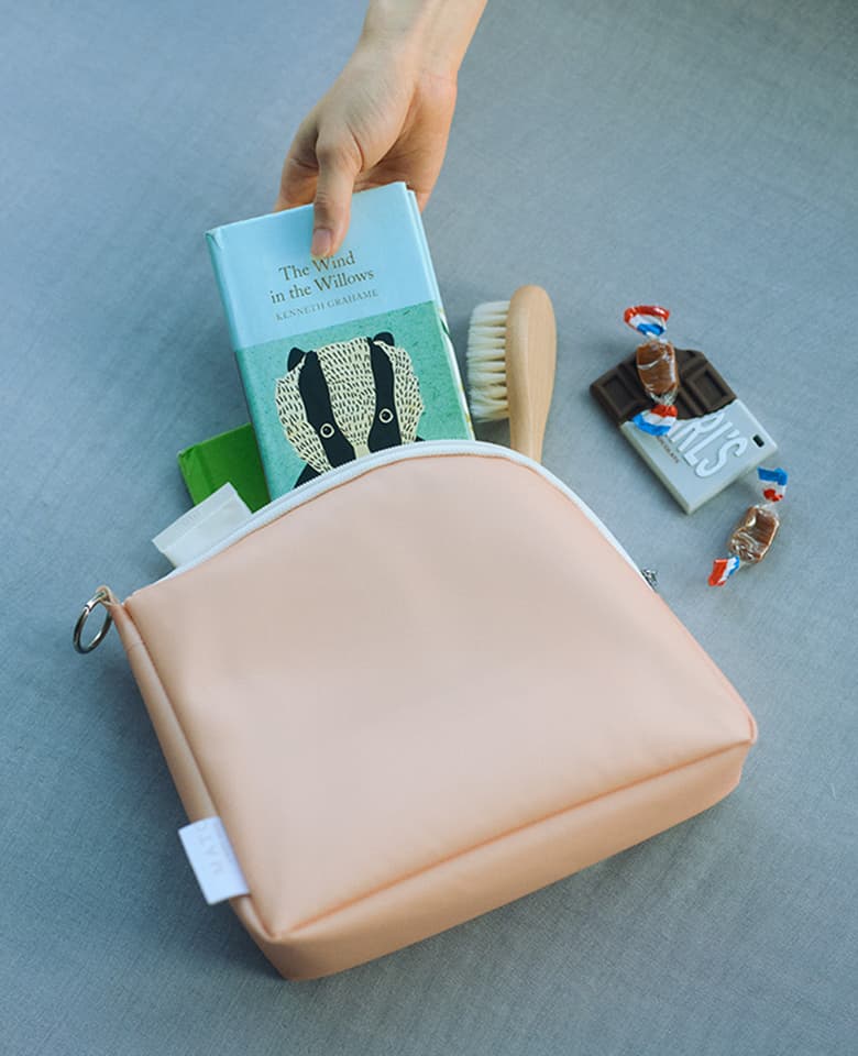 BELLOWS POUCH｜PINK