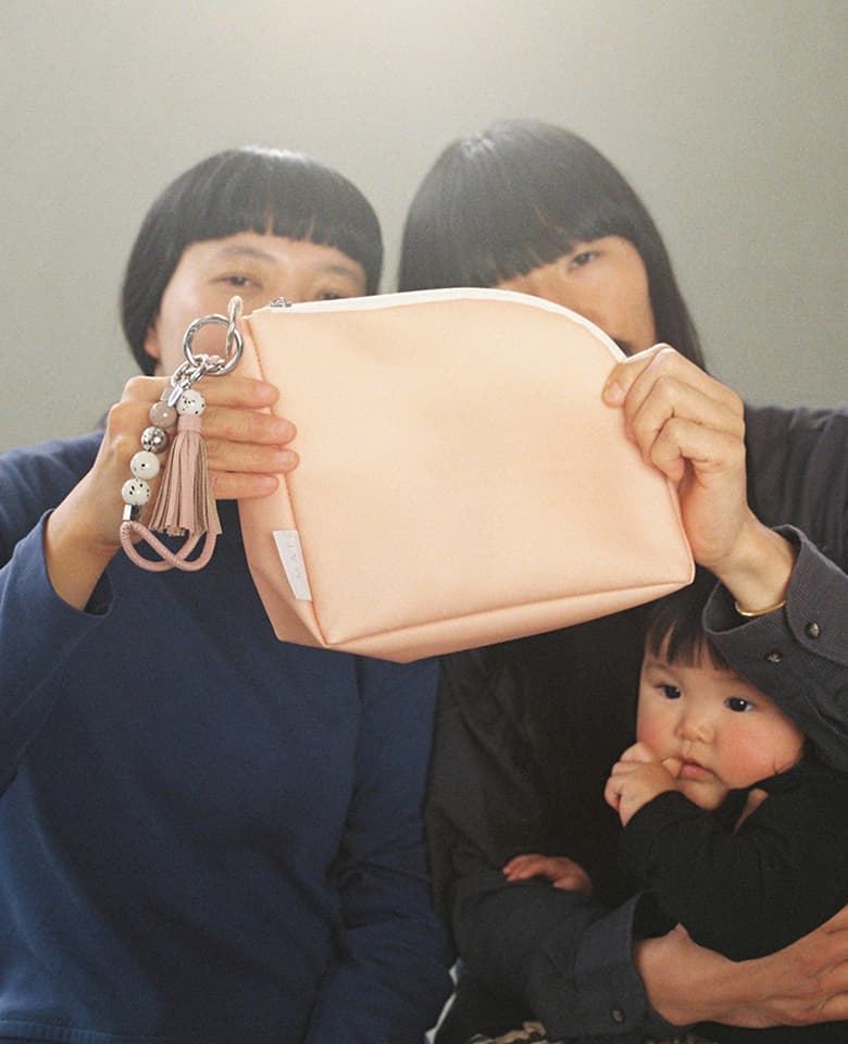 BELLOWS POUCH｜PINK