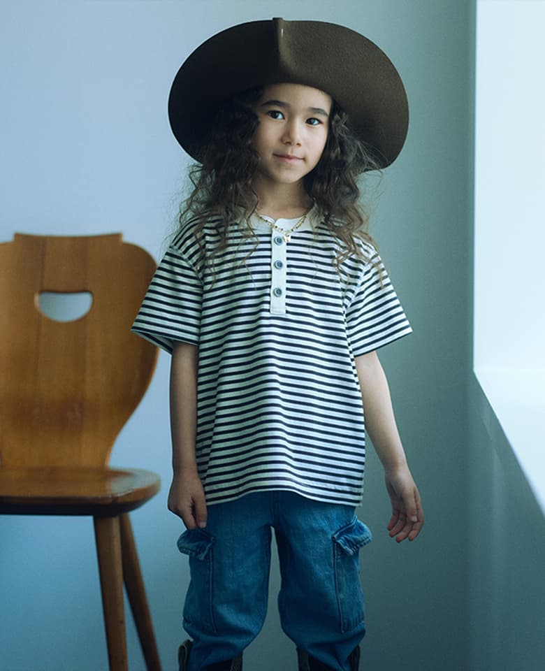 jete short sleeve｜border