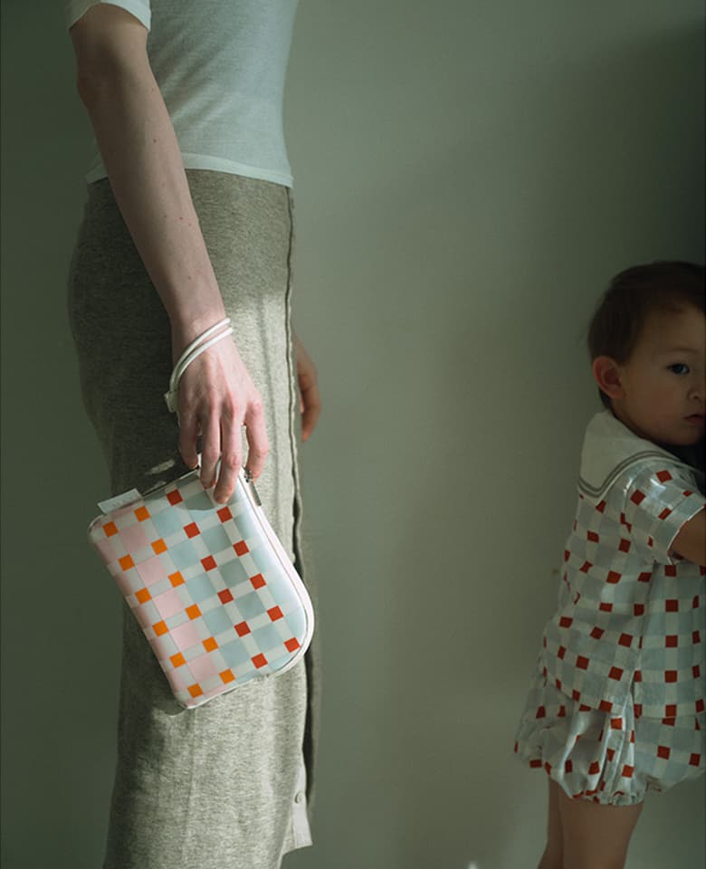 SWITCH POUCH｜BLOCK CHECK