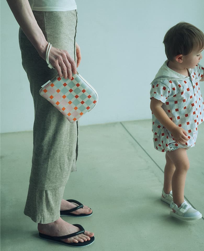 SWITCH POUCH｜BLOCK CHECK