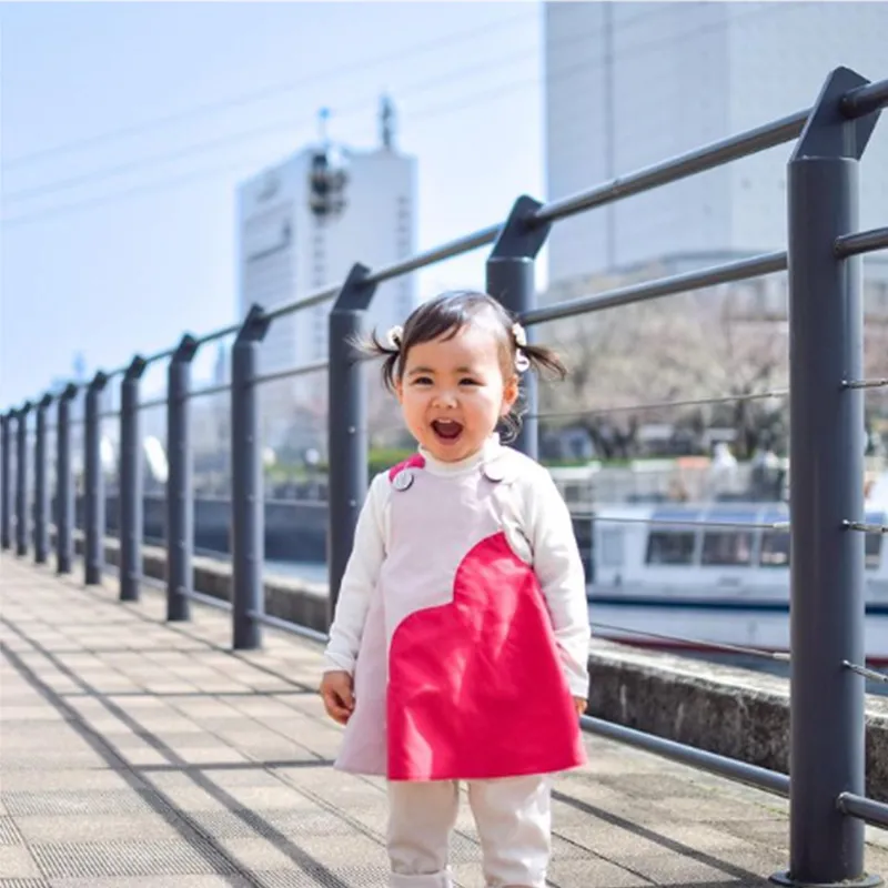 MARLMARLとお外におでかけ お食事エプロン palette 1 berry mizutama