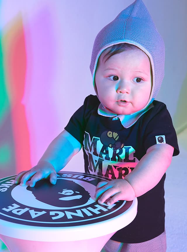 1ST CAMO BABY MILO® TEE KB BLACK 80 / KB BLACK 100