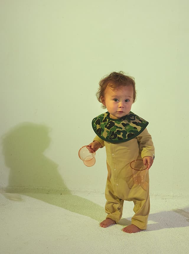 ABC CAMO BABY MILO® BIB KB GREEN