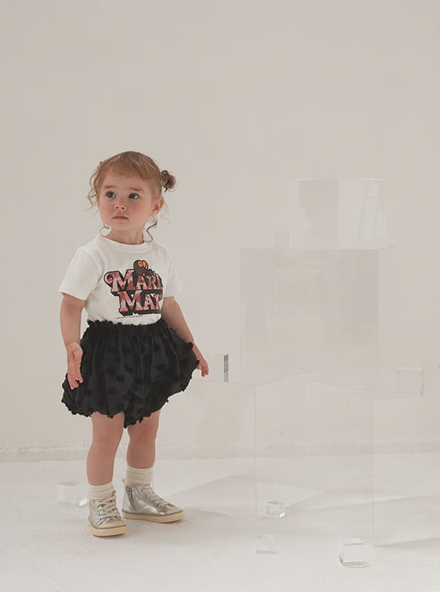 1ST CAMO BABY MILO® TEE KB WHITE 80 / KB WHITE 100