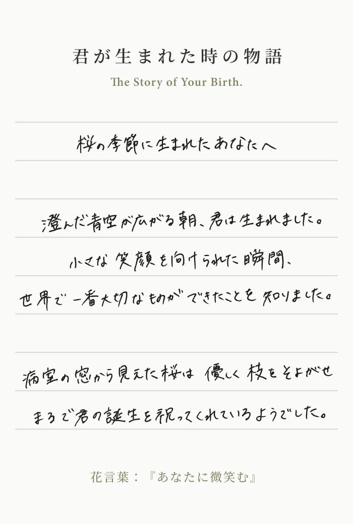 今月の誕生花スタイ｜誕生花でつづる12ヶ月の物語