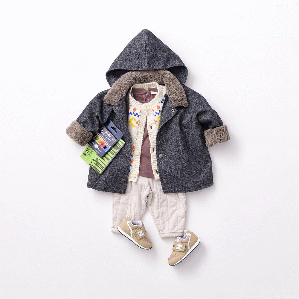 0-1 boys mid winter outfit clothes