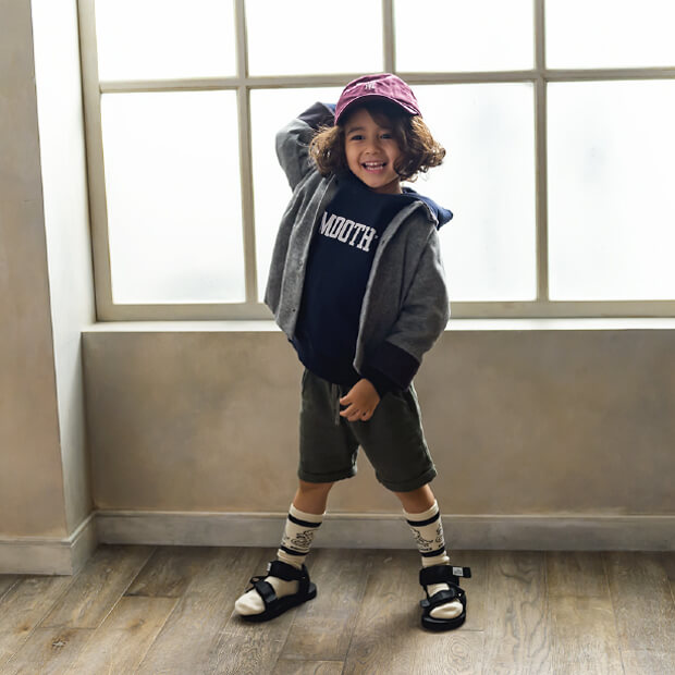 3-4 boys beginning of autumn outfit model