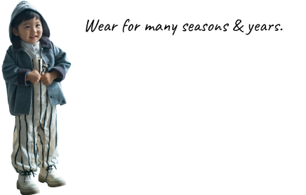 alto 2 greyを着用した男の子(Kids) | MARLMARL