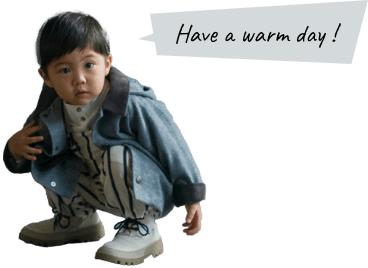 alto 2 greyを着用した男の子(Kids) | MARLMARL