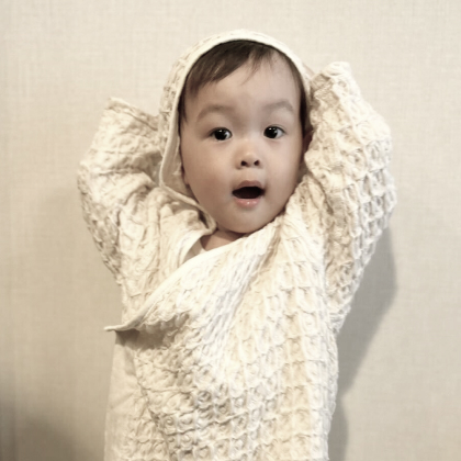 hooded bathrobe | MARLMARL