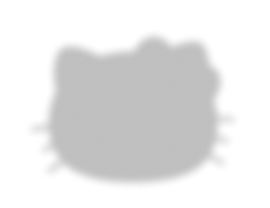 HELLO KITTY / 3 apples