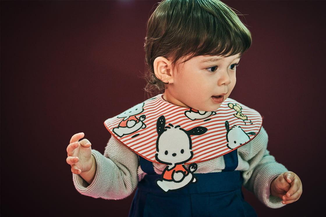 pop-out bib / POCHACCO