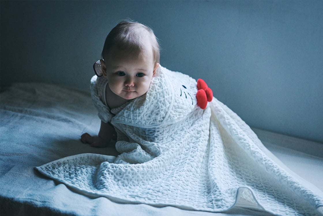 hooded towel / Hello Kitty