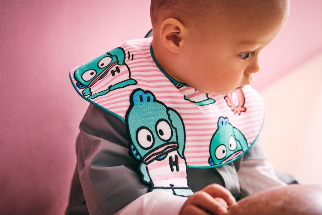 pop-out bib / HANGYODON