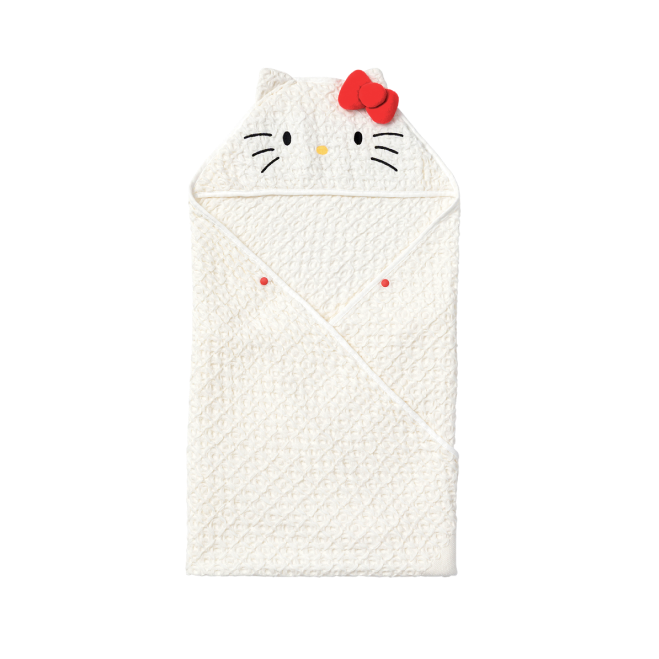hooded towel / Hello Kitty