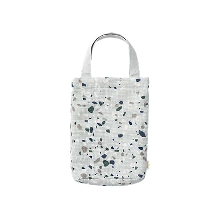 シューズバッグ｜terrazo blue