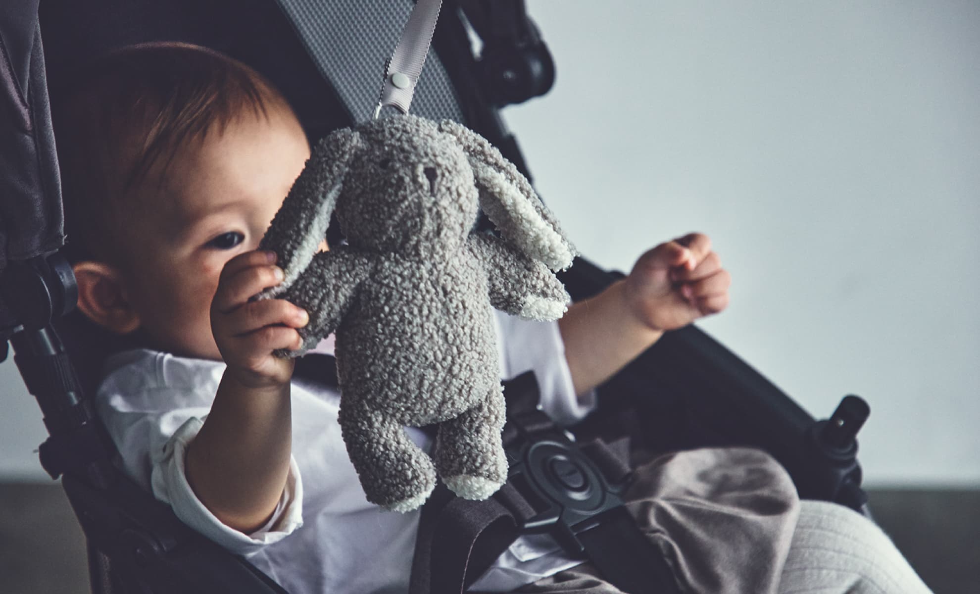 お出かけに便利なラトルはいつでも一緒