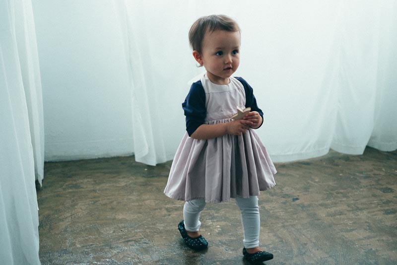 マールマール 女の子用お食事エプロン