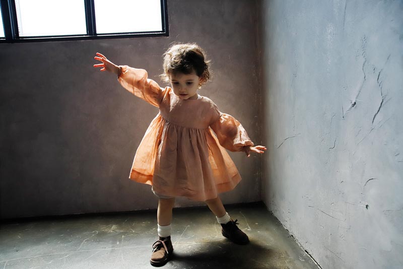 マールマール 女の子用お食事エプロン