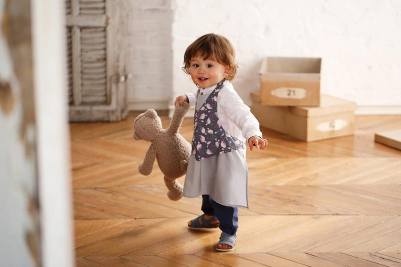 エプロンgarcon 6 flamingo grey