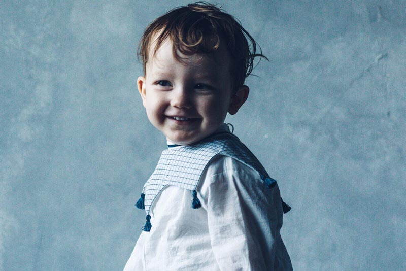 まあるいよだれかけgrid 5 baby may be blue