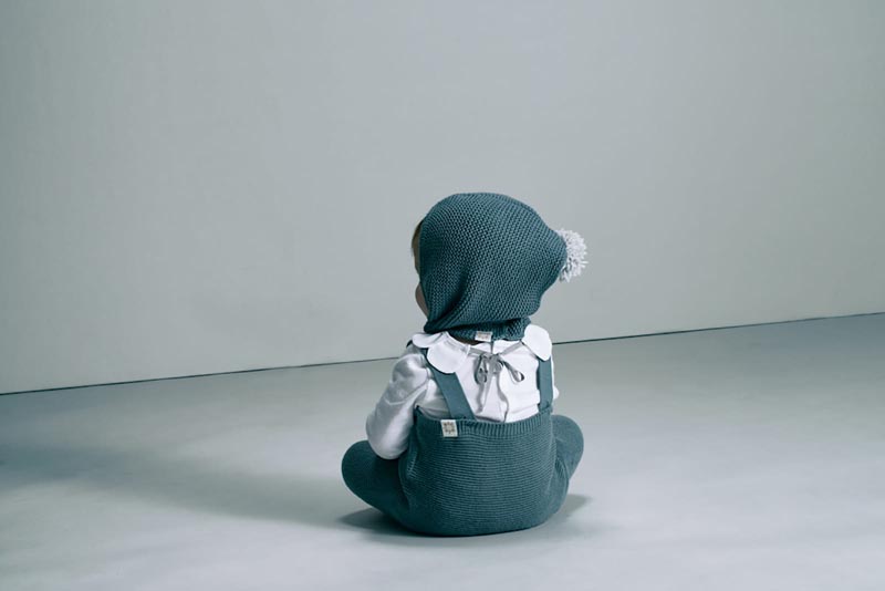 マールマール 男の子用、6ヶ月～12ヶ月 knit bonnet