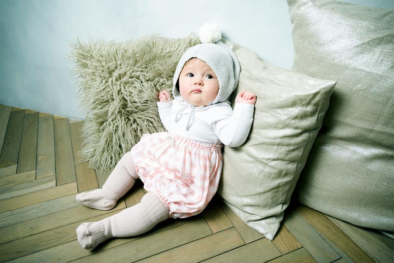ニット帽knit bonnet 2 hakuji