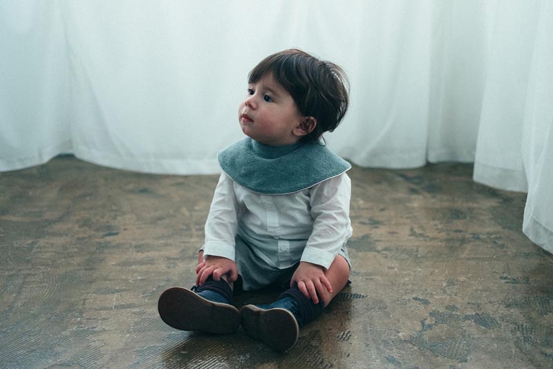 まあるいよだれかけmeringue 4 pistachio