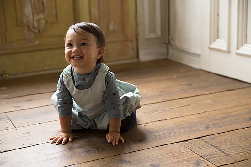 エプロンpainter 3 mint shimashima