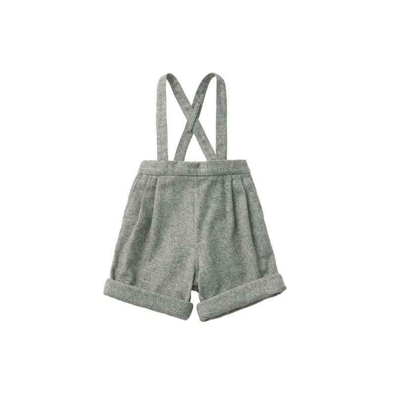 shorts 5 grey | ギフト・スタイ・出産祝いのMARLMARL（マールマール）