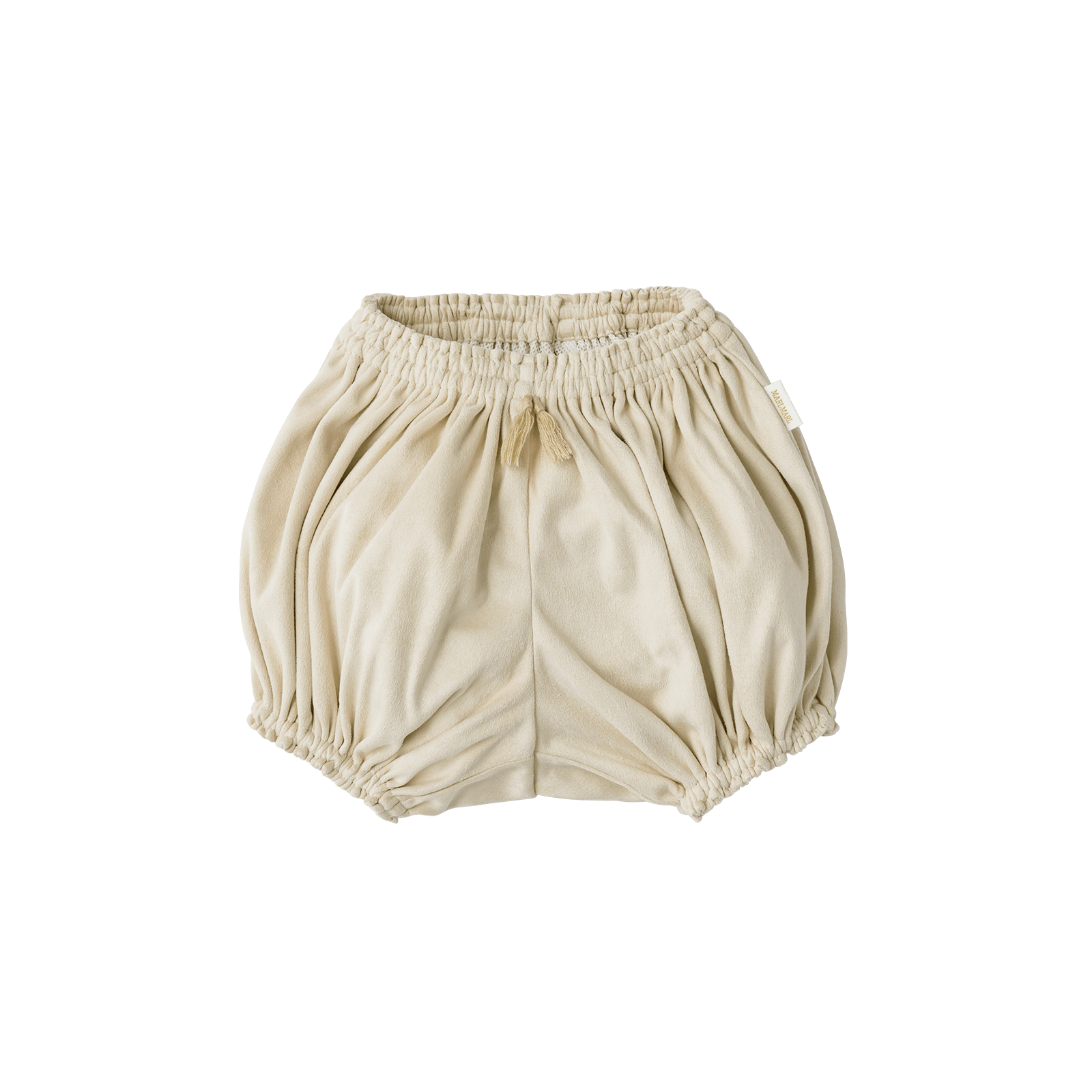 マールマール 女の子用洋服 bloomers 7 iris white