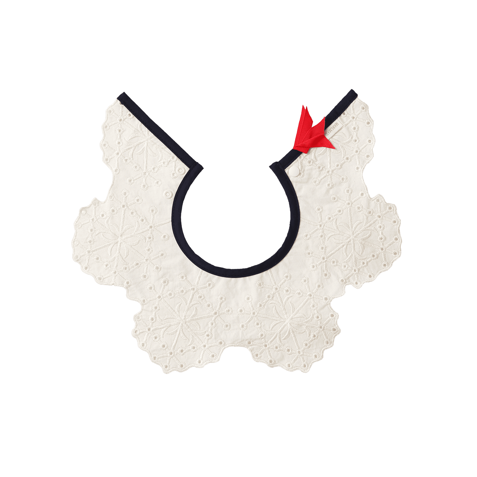 まあるいよだれかけcollet 1 snow scallop サムネイル