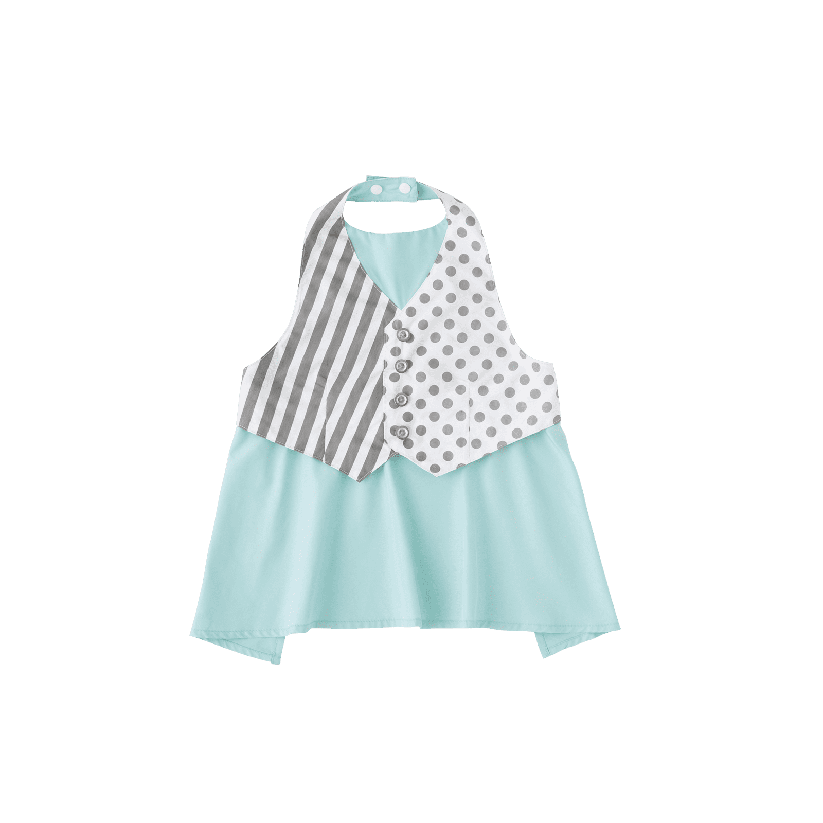 エプロンgarcon 4 slash stripe×dotサムネイル