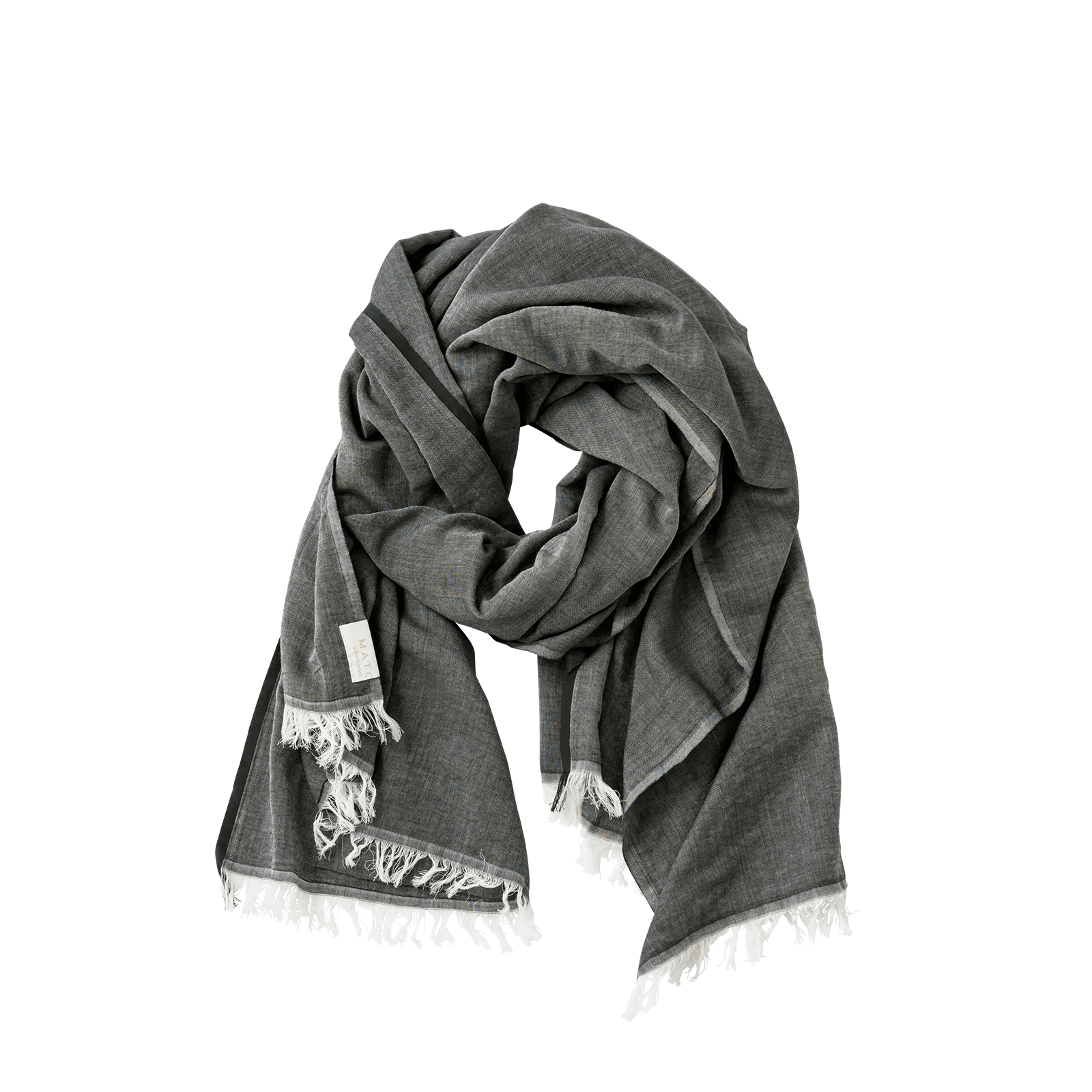 マールマール ママ・パパへ concord shawl 4 charcoal