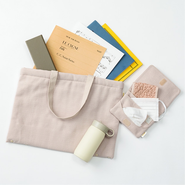 習い事セット レッスンバッグ、移動ポケット、ミニタオル